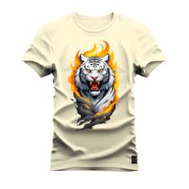 Camiseta Premium Estampada Algodão 30.1 Tailung Colors