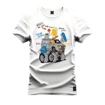 Camiseta Premium Estampada Algodão Confortável Tractor