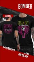 Camiseta Premium Green Day Tour 2025 - 100% Algodão