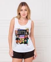 Camiseta Premium Show BTS K-Pop Boyband Camiseta Premium Show BTS K-Pop Boyband