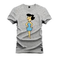 Camiseta Premium T-Shirt Algodão Estampada Unissex Betty