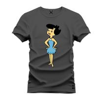 Camiseta Premium T-Shirt Algodão Estampada Unissex Betty