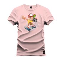 Camiseta Premium T-Shirt Algodão Estampada Unissex Bord Kit