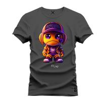 Camiseta Premium T-Shirt Algodão Estampada Unissex Lebrow Boneco