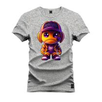 Camiseta Premium T-Shirt Algodão Estampada Unissex Lebrow Boneco