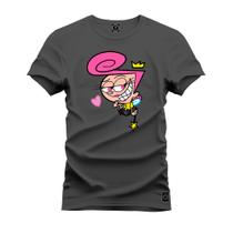 Camiseta Premium T-Shirt Algodão Estampada Unissex Madrinhas Magica