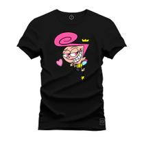 Camiseta Premium T-Shirt Algodão Estampada Unissex Madrinhas Magica