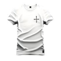Camiseta Premium T-Shirt Algodão Estampada Unissex Nexstar Racional Peito