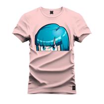 Camiseta Premium T-Shirt Algodão Estampada Unissex Pam
