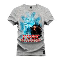 Camiseta Premium T-Shirt Algodão Estampada Unissex Post Malone Camp