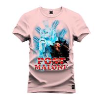 Camiseta Premium T-Shirt Algodão Estampada Unissex Post Malone Camp