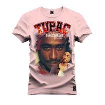 Camiseta Premium T-Shirt Algodão Estampada Unissex Tupac Drugs