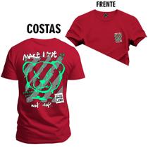 Camiseta Premium T-Shirt Algodão Estampada Unissex Urso Ankey Frente e Costas