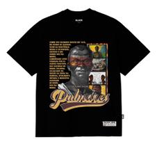 Camiseta Premium Zumbi Dos Palmares - Preto B90661 Camiseta Premium Zumbi Dos Palmares - Preto B90661