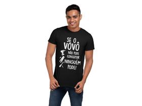 Camiseta Presente Dia Dos Pais Presente Vovô Avô Preta