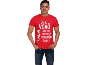 Camiseta Presente Dia Dos Pais Presente Vovô Avô Vermelho