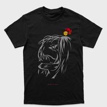 Camiseta preta Attack on Titan Titã de ataque Monocromático Tamanho:G3Tecido:Drytec