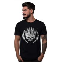 Camiseta Preta Banda The Offspring Bomber Punk Rock