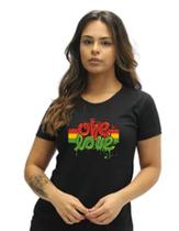 Camiseta Preta BOB MARLEY Reggae Jamaica One Love M42