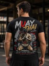 Camiseta preta camisa muay Thai mestre luta treino lutador barato - Dog's Camiseta preta camisa muay Thai mestre luta treino lutador barato - Dog's