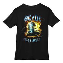 Camiseta Preta De Rock Algodão Banda Ac/dc T-shirt Masculin Camiseta Preta De Rock Algodão Banda Ac/dc T-shirt Masculin
