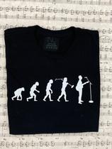 Camiseta Preta - Evolução Cantor