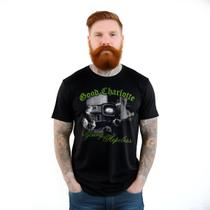 Camiseta Preta Good Charlotte Bomber Rock