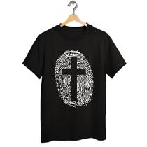 Camiseta Preta Infantil do 4 ao 16 Gospel Digital em Cruz