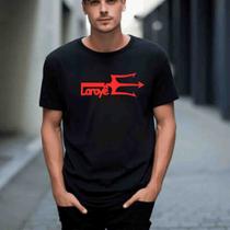 Camiseta Preta Laroyê Tridente - Umbanda Candomblé - Unissex Camiseta Preta Laroyê Tridente - Umbanda Candomblé - Unissex