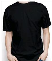 Camiseta preta lisa