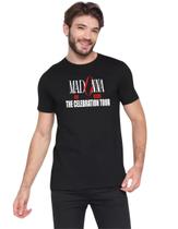 Camiseta Preta Madonna THE CELEBRATION TOUR Brasil 2024 M10