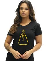 Camiseta Preta Nossa Senhora Aparecida M02