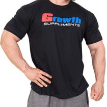 Camiseta Preta Original Growth Supplements