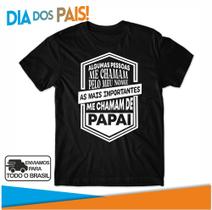 Camiseta Preta - Presente Dia dos Pais Cód.CP001- Happen Estamparia