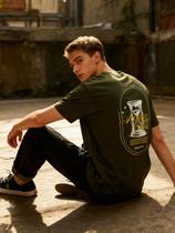 Camiseta Preta Tshirt Crista Gospel Algodão Premium Unissex Estampa Efesios Acorda Moda Casual ReV