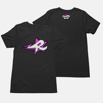 Camiseta Preto Emilly vick Novo Elemento Dos Rosas estrela Influencer