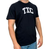 Camiseta Preto Estampada Masculina Txc