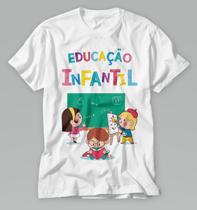 Camiseta Professor educação infantil blusa personalizada