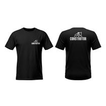 Camiseta Profissão Construtor Malha Fria Diversas Cores