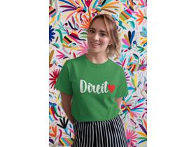 Camiseta Profissão Direito Advogado Estudante Verde Bandeira Camiseta Profissão Direito Advogado Estudante Verde Bandeira