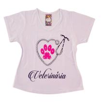 Camiseta Profissão Veterinaria Camiseta Profissão Veterinaria