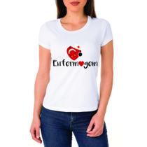 Camiseta Profissões - Enfermagem - Técnico Enfermagem - Enfermeira - Tshirt - Feminina - KOUPES
