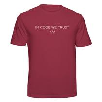 Camiseta Programador Profissional Cor:VermelhaTamanho:P