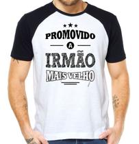 Camiseta promovido a irmão mais velho camisa presente