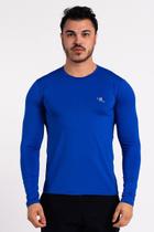 Camiseta Proteção Solar UV DRY Manga Longa Masculina Azul