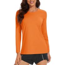 Camiseta PROTEÇÃO SOLAR UV FEMININA Manga Longa Térmica Academia Corrida Yoga praia PLT 359