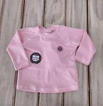 Camiseta Proteção Solar UV50 Azul Nini Bambini - Moda Praia