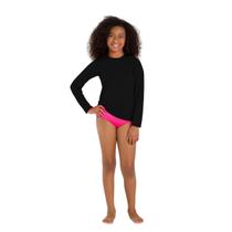 Camiseta Proteçao UV Juvenil Manga Longa Respirável Justa