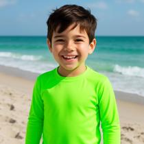 Camiseta Proteção UV Manga Longa Térmica Solar Infantil PLT 354