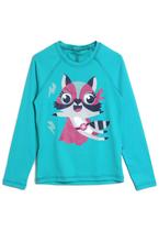 Camiseta Proteção UV Praia e Piscina Menina Malwee Ref 57483